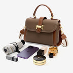 Élise Top-Layer Leather Crossbody Purse
