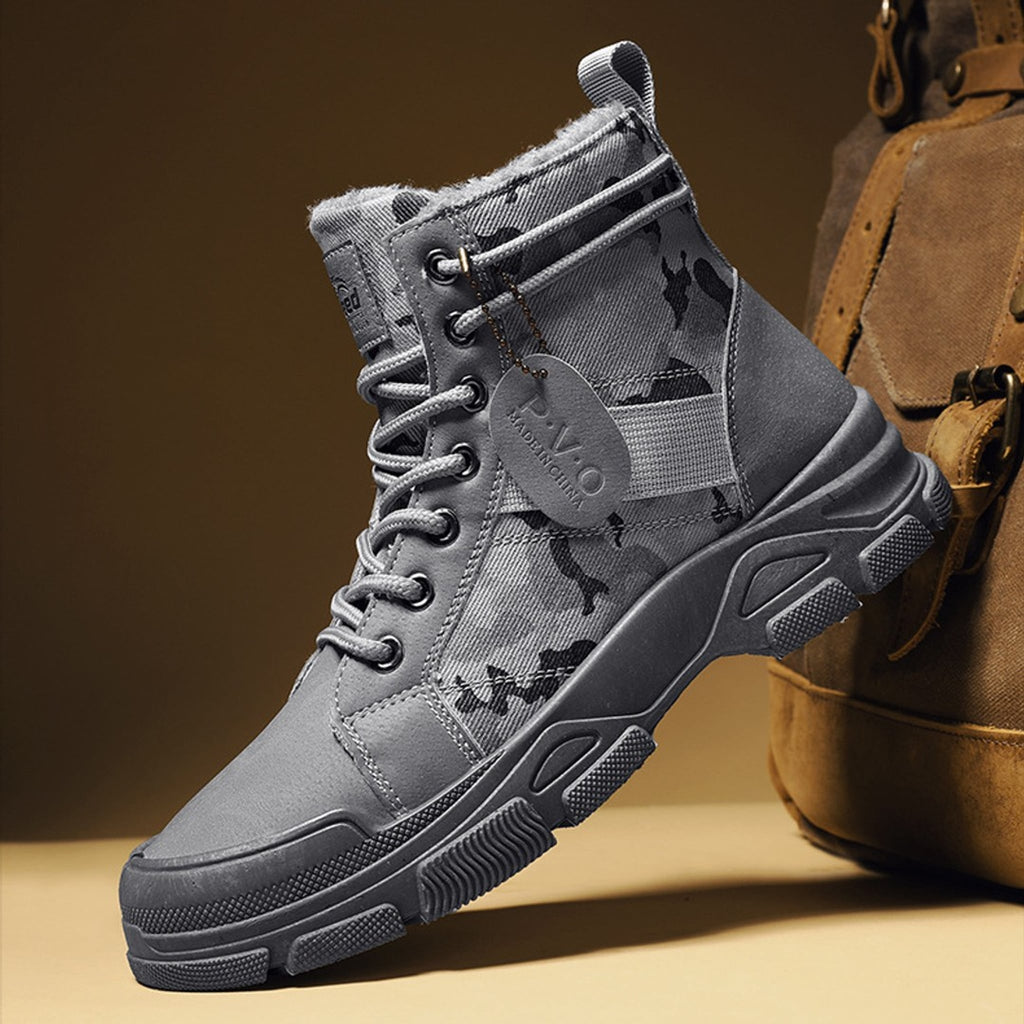 Ridge Rugged Camouflage Work Boots