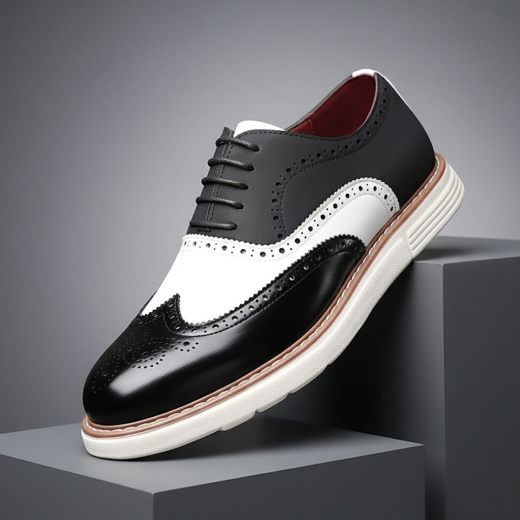 Veridian Signature Brogue Dress Sneakers
