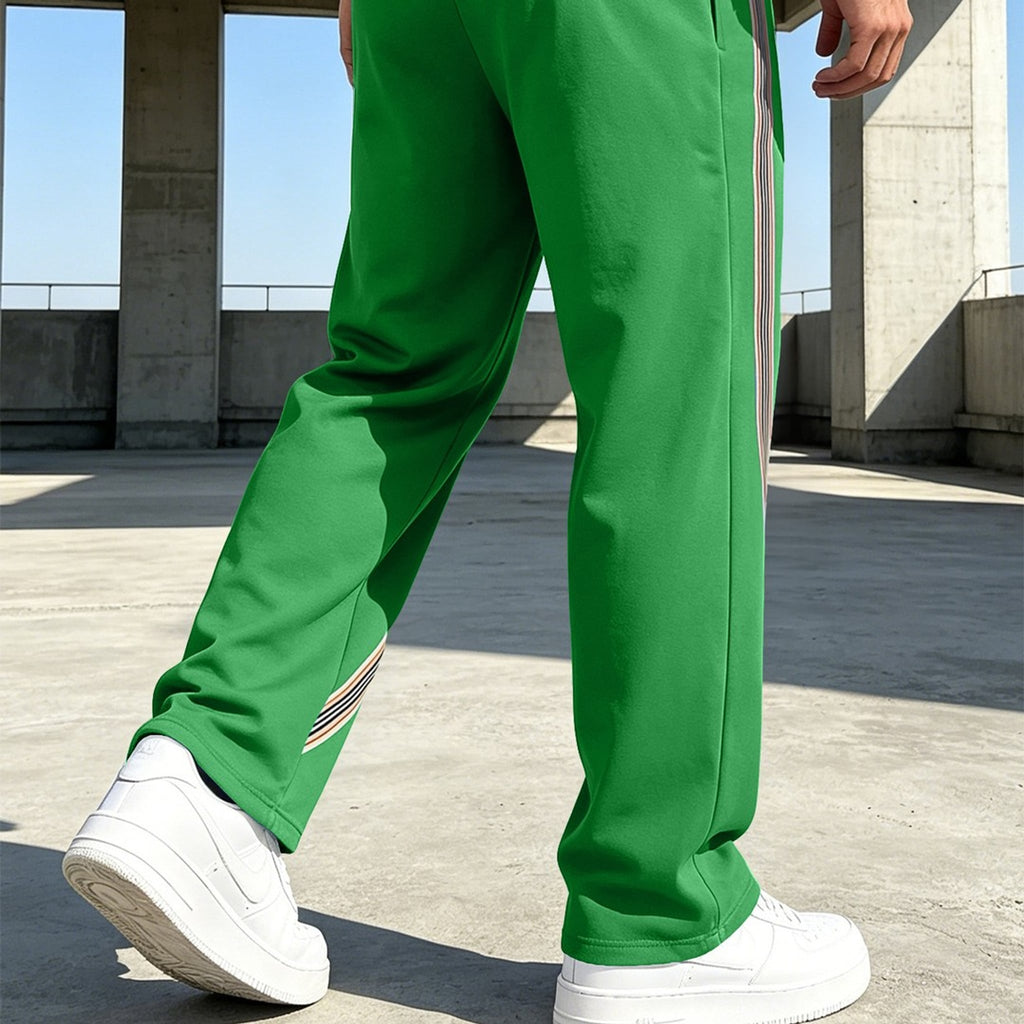 Stryde Smooth Knit Striped Athletic Pants