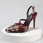 Élise Leopard Luxe Stiletto Heels