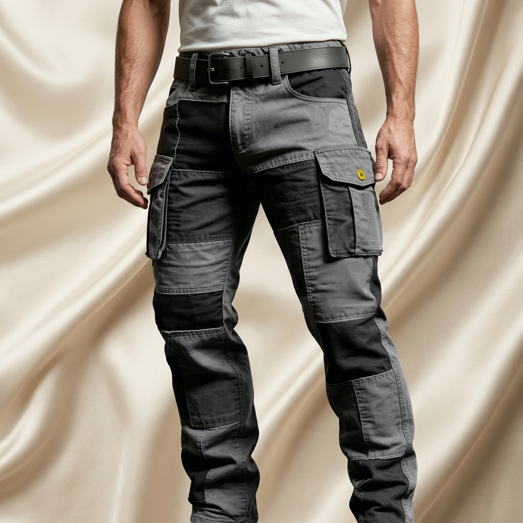 Stryde Two-Tone Tactical Cotton Cargo Pants