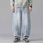 Donovan Vintage Washed Denim Baggy Jeans