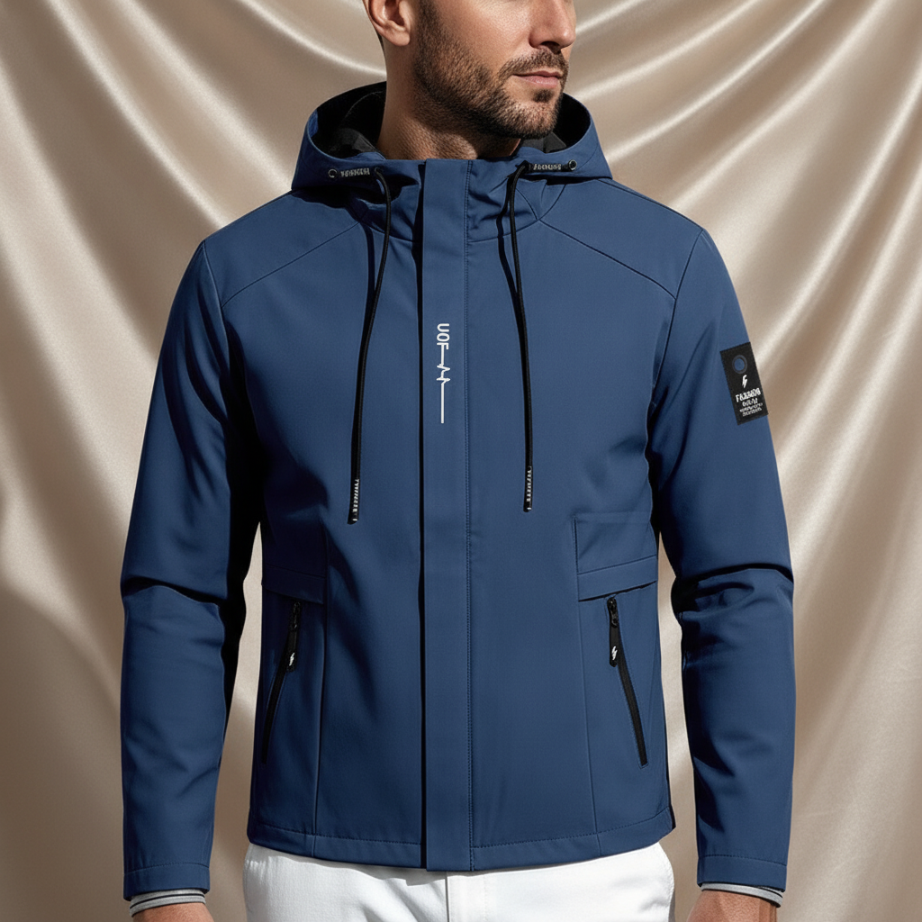 Blake Holloway Horizon Hooded Lightweight Rain Jacket