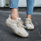 Élise Vintage Rugged Walking Sneakers