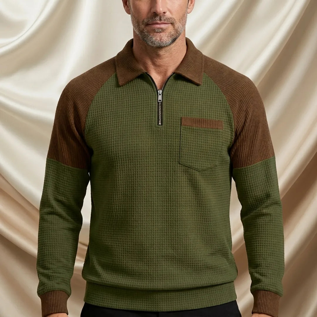 Blake Holloway Vintage Waffle Knit Sweater