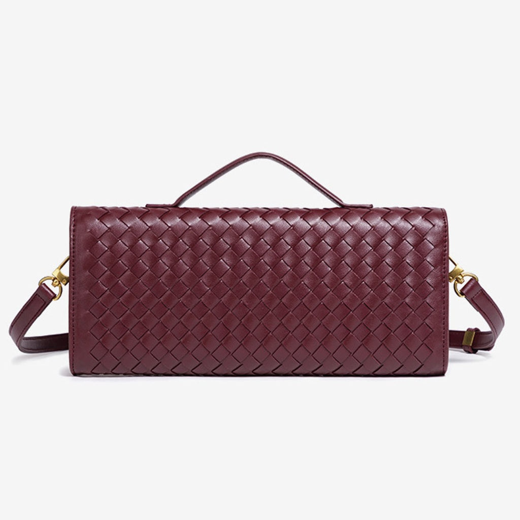 Élise Vegan Leather Baguette Clutch Bag