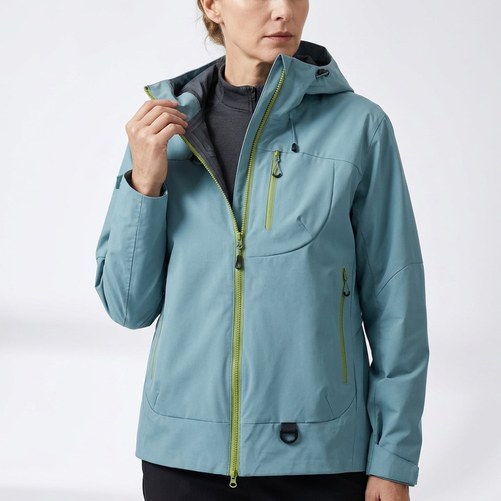 Ironpass Women's All-Weather Waterproof Hiking Jacket