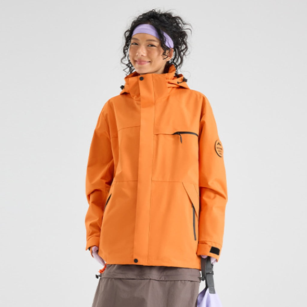 Ironpass Women's 3-in-1 All-Weather Waterproof Hiking Jacket