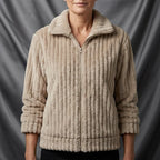 Léa Warm Microfleece Lapel Jacket