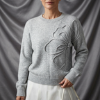 Léa Floral Embroidered Knit Pullover