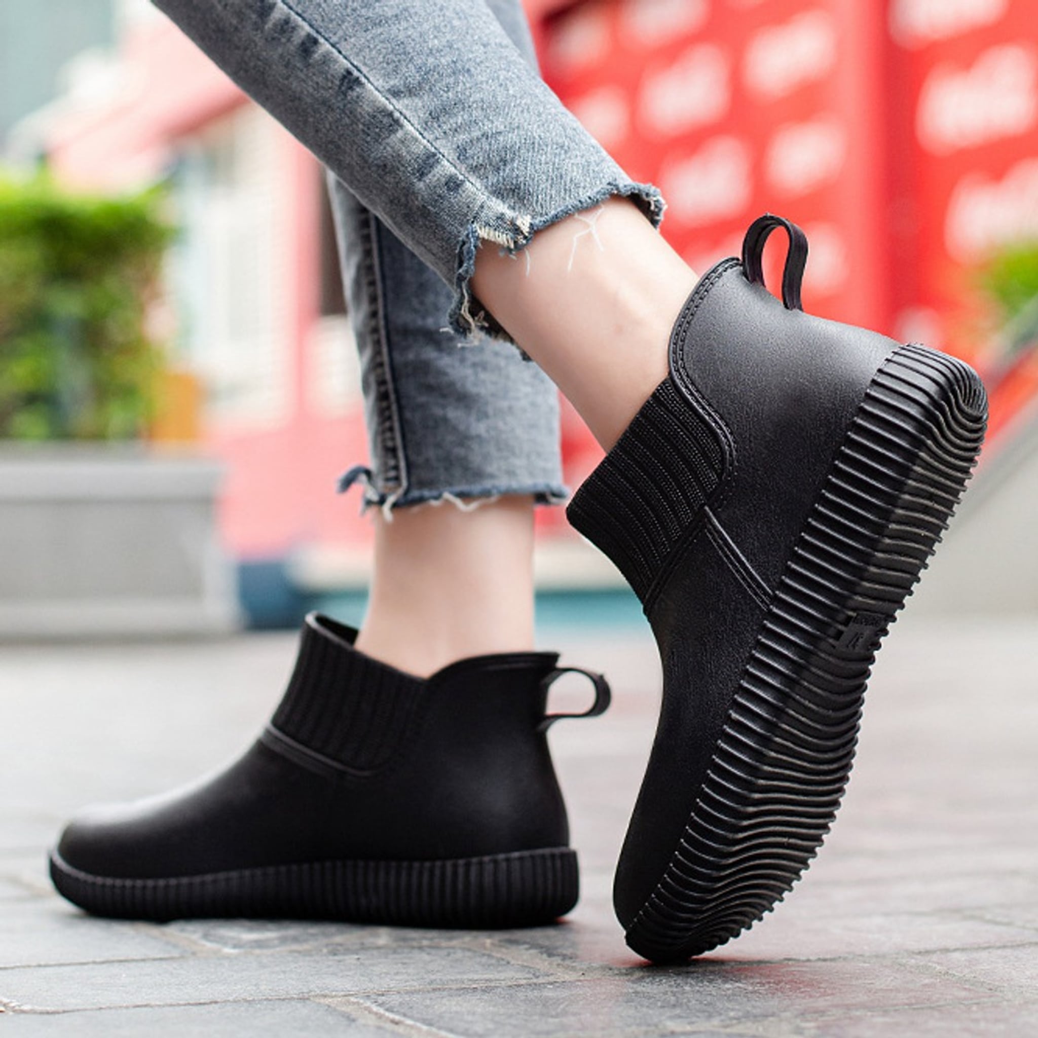 Élise Chic Rubber Stylish Rain Boot