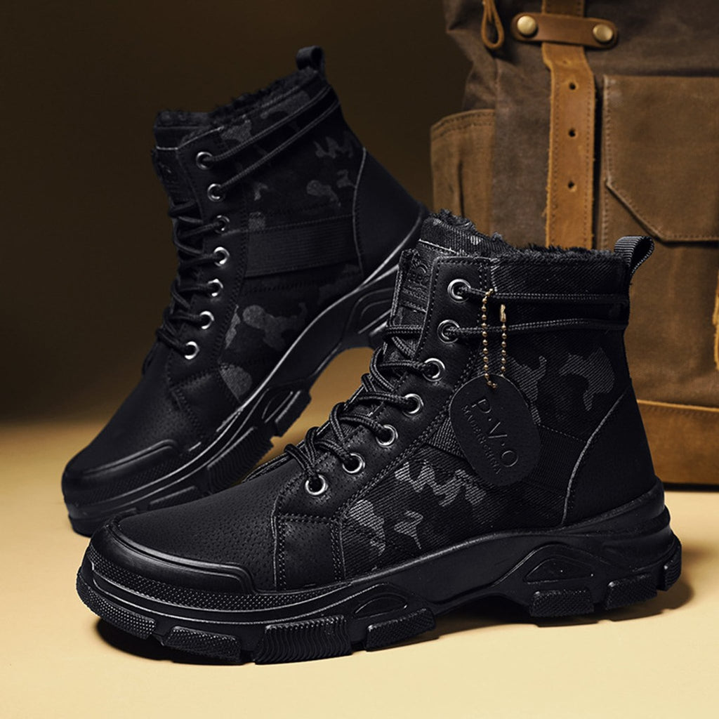 Ridge Rugged Camouflage Work Boots
