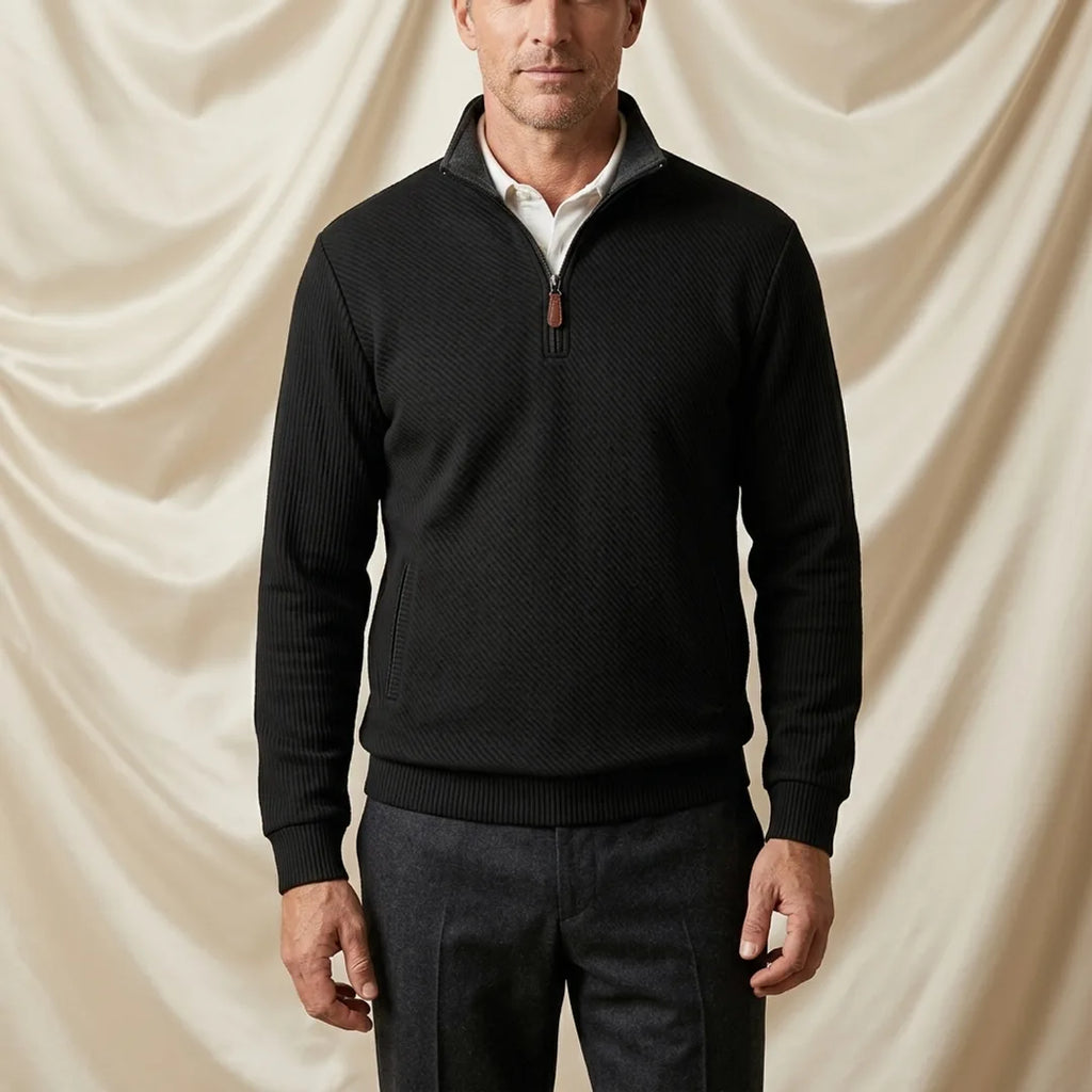 Blake Holloway Classy Alpine Lapel Pullover