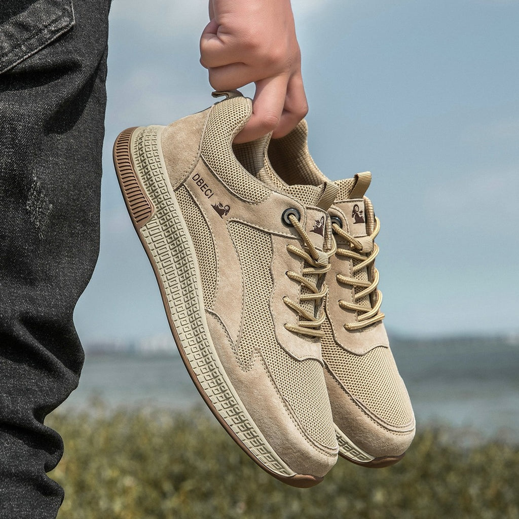 Stryde Mesh & Suede Casual Trainer