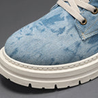 Jonathan NYC Denim Rugged Cargo Boots