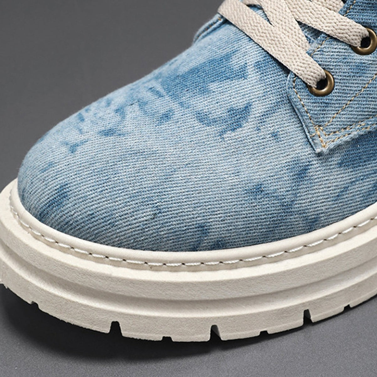 Jonathan NYC Denim Rugged Cargo Boots
