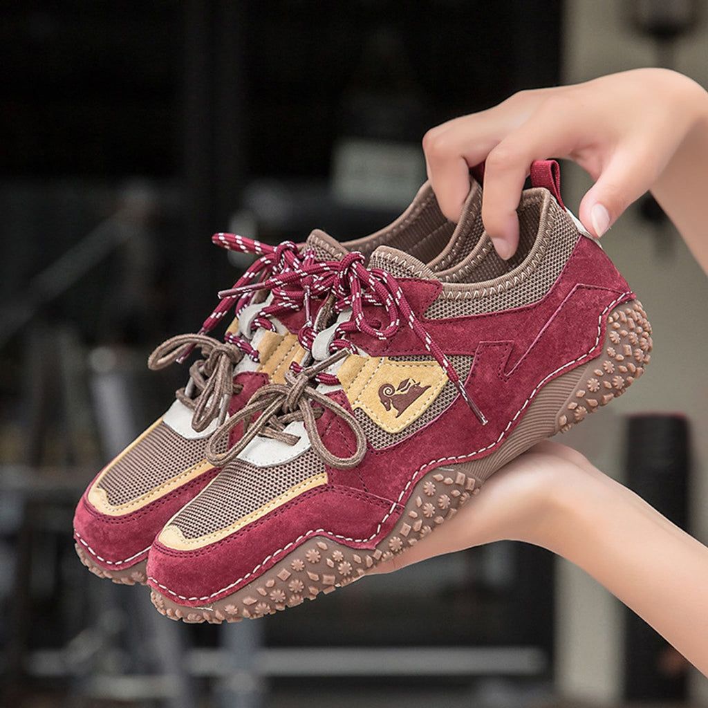 Élise Vintage Suede Walking Sneakers