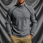 Blake Holloway Dual-Zip Stand Collar Pullover