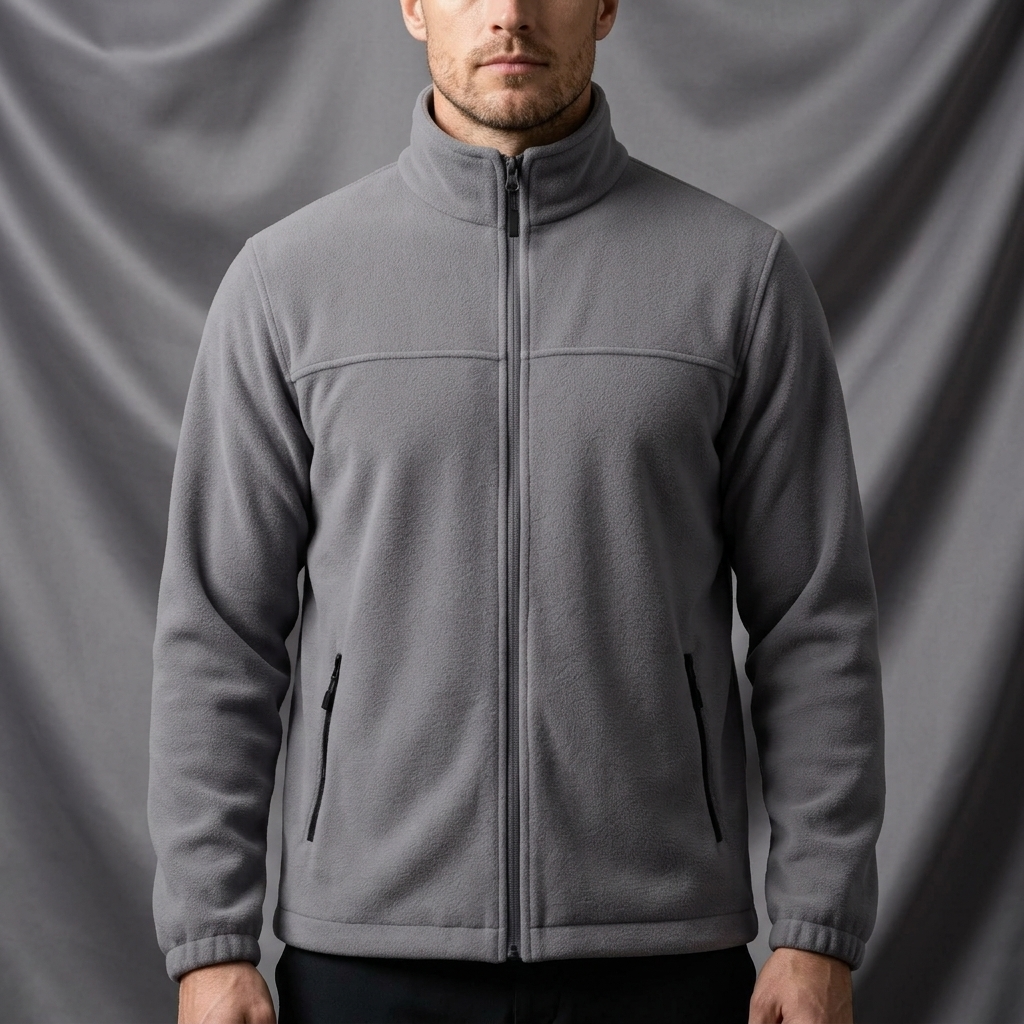 Blake Holloway Microfleece Zip-Up Lightweight Jacket