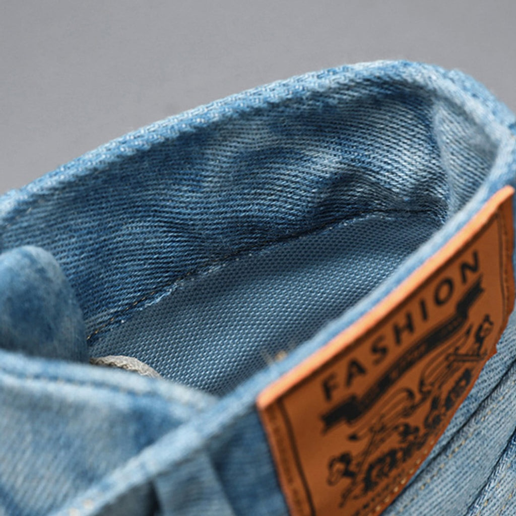 Jonathan NYC Denim Rugged Cargo Boots