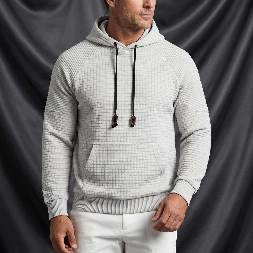 Blake Holloway Waffle Knit Pullover Hoodie