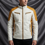 Stryde Speedster Two-Tone Biker Jacket