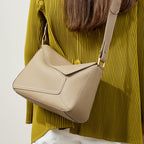 Élise Pillow Leather Underarm Handbag