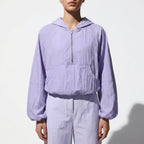 Axel Active Water-Resistant Lightweight Hooded Windbreaker Top