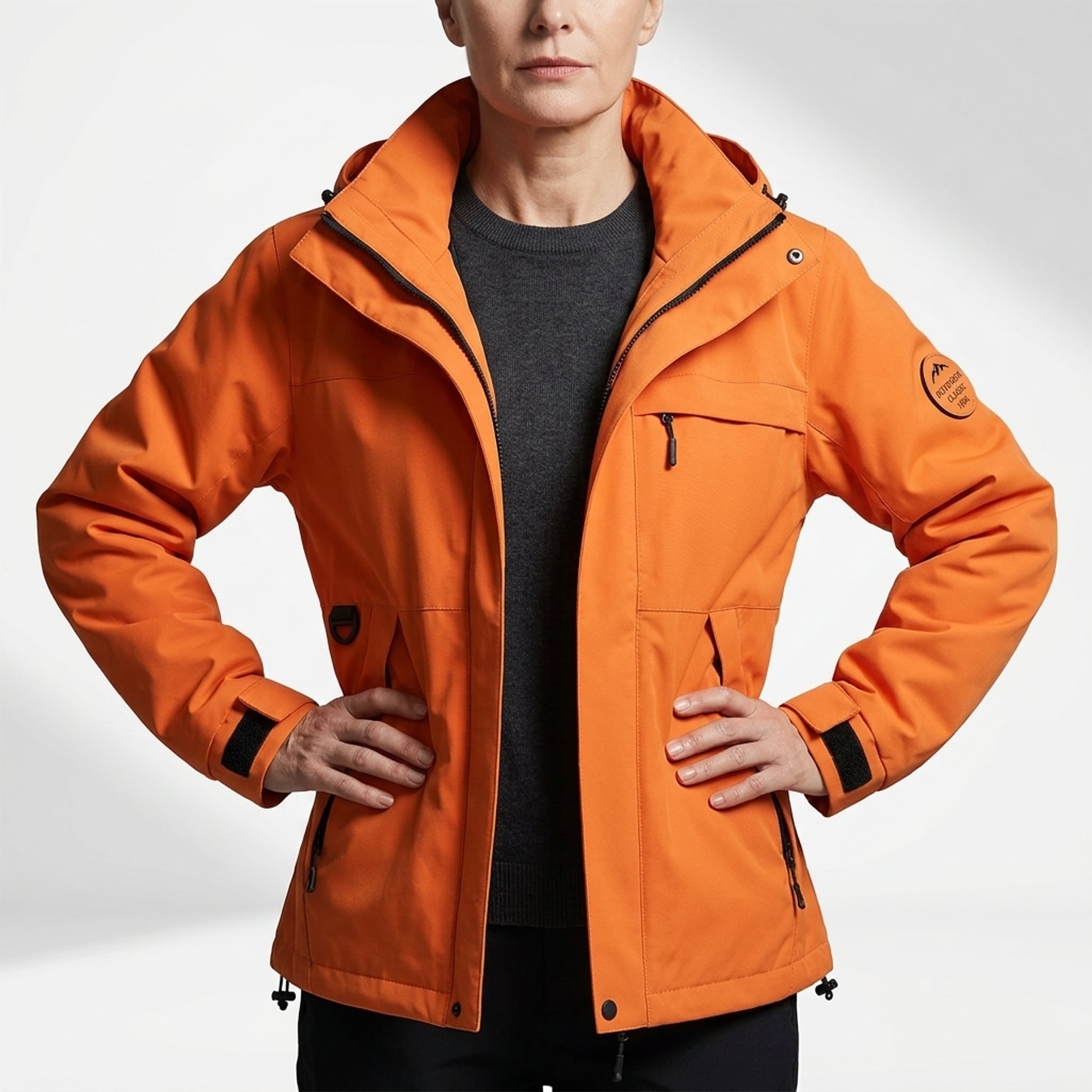 Ironpass Women's 3-in-1 All-Weather Waterproof Hiking Jacket