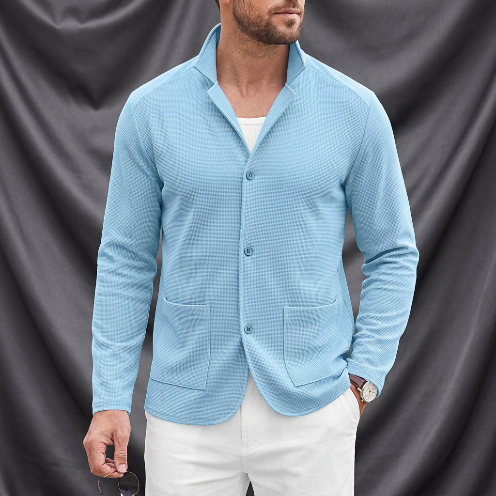 Blake Holloway Classic Waffle Knit Overshirt