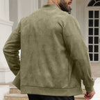 Blake Holloway Minimal Suede Flight Jacket