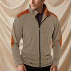 Blake Holloway Ribbed Knit Zip-Up Jacket