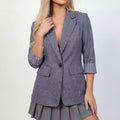 Léa Women's Chic Business Casual Blazer Jacket
