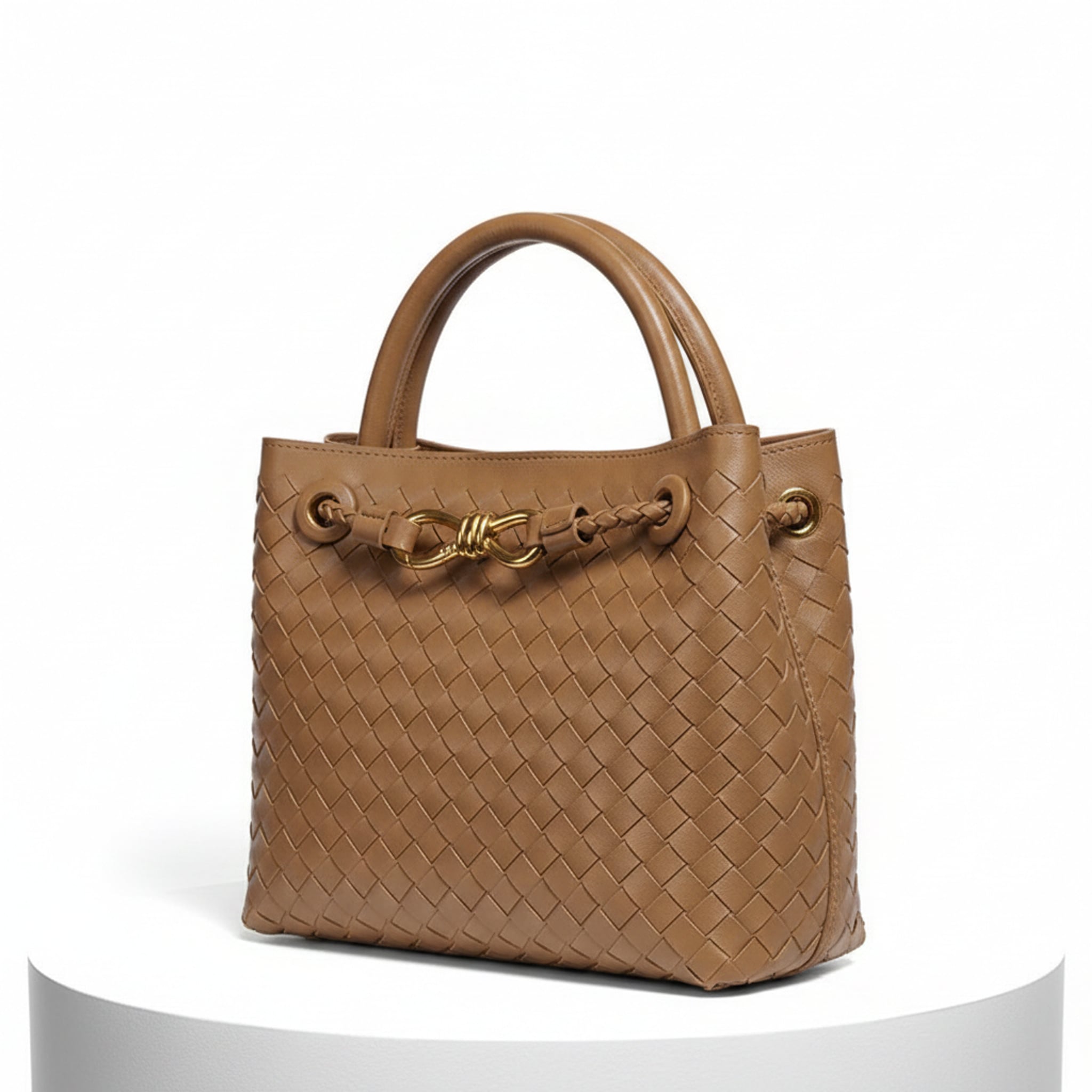 Élise Parisian Vegan Leather Square Handbag