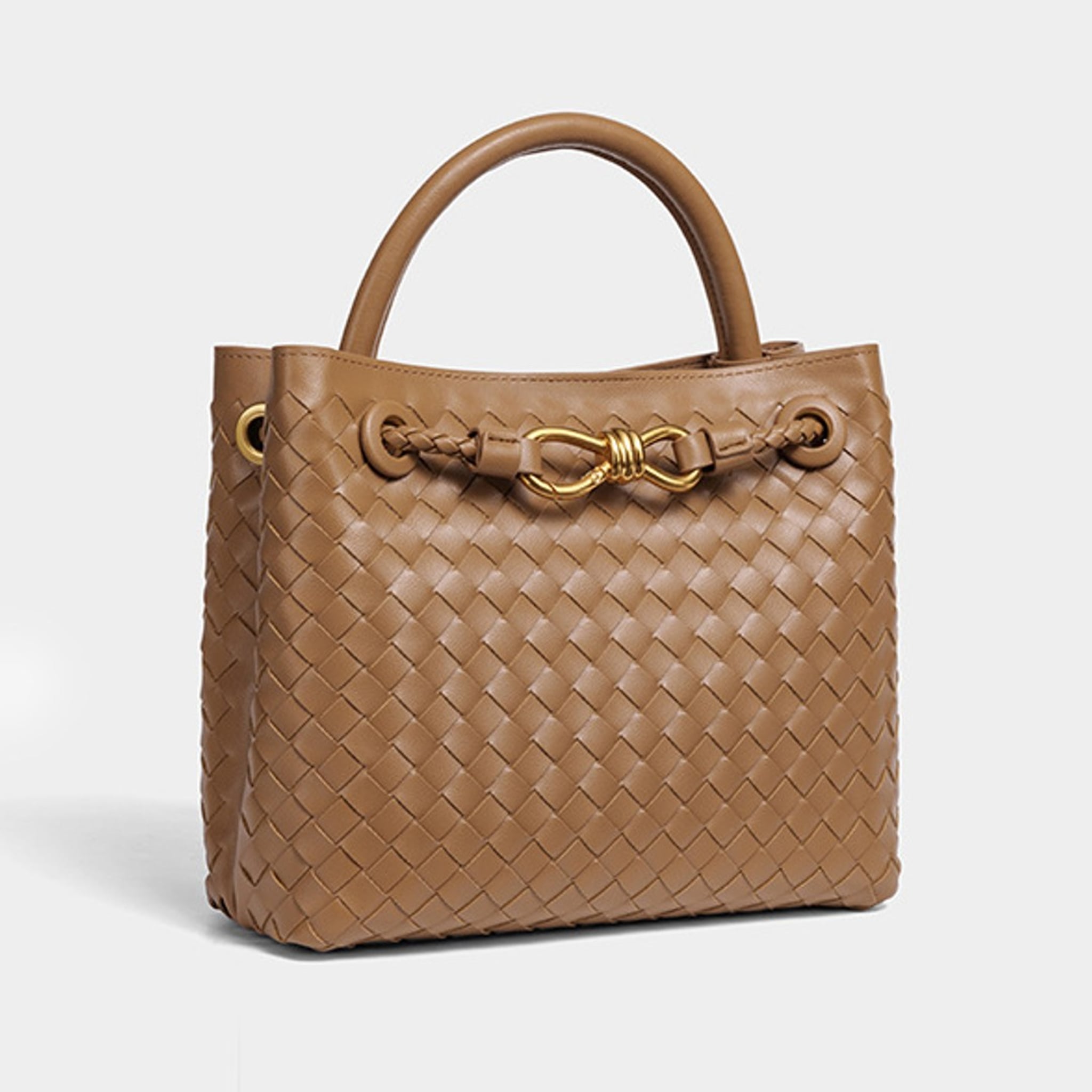 Élise Parisian Vegan Leather Square Handbag