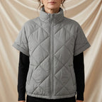 Léa Diamond Quilted Puffer Jacket