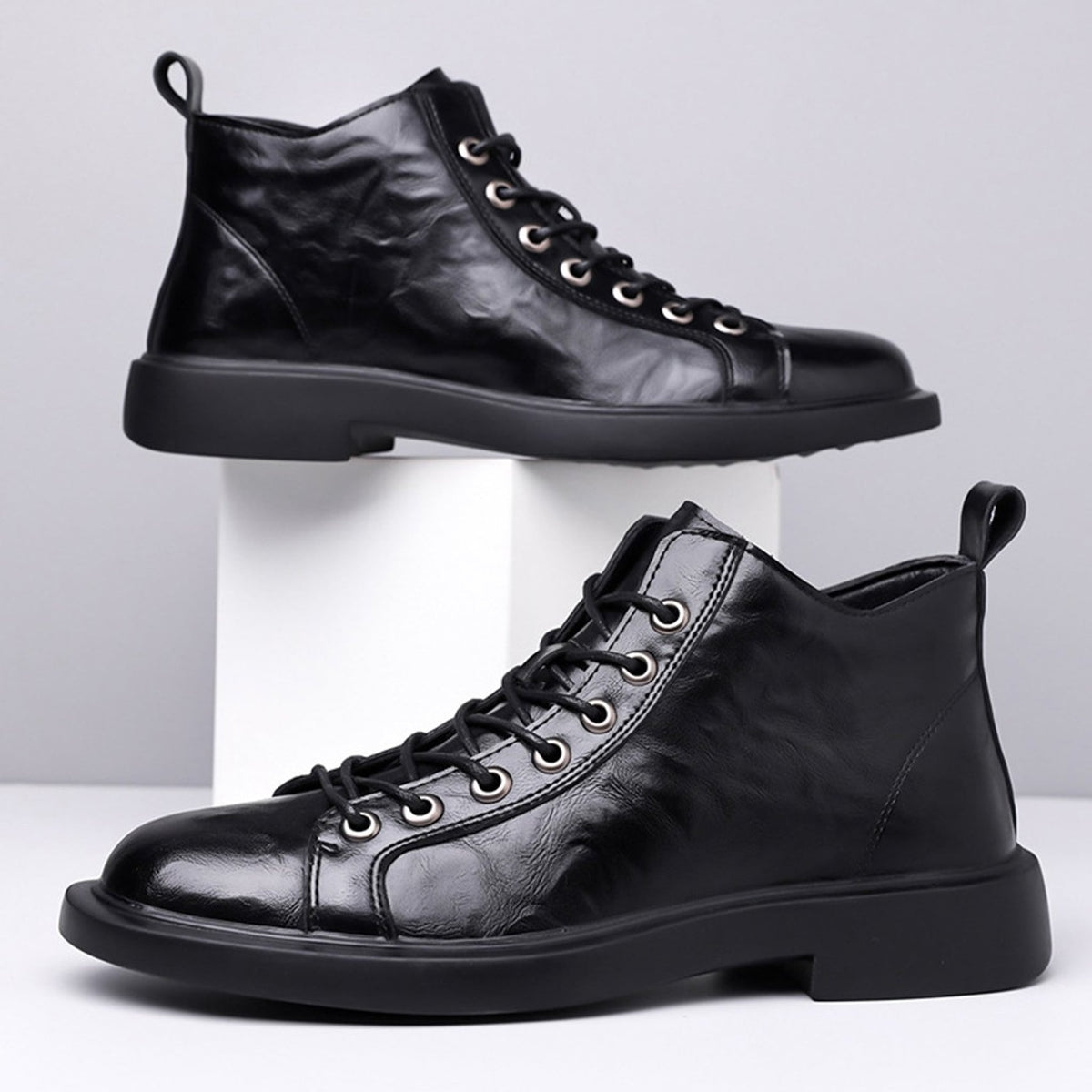 Stalwart Water-Resistant Lace Up Boots