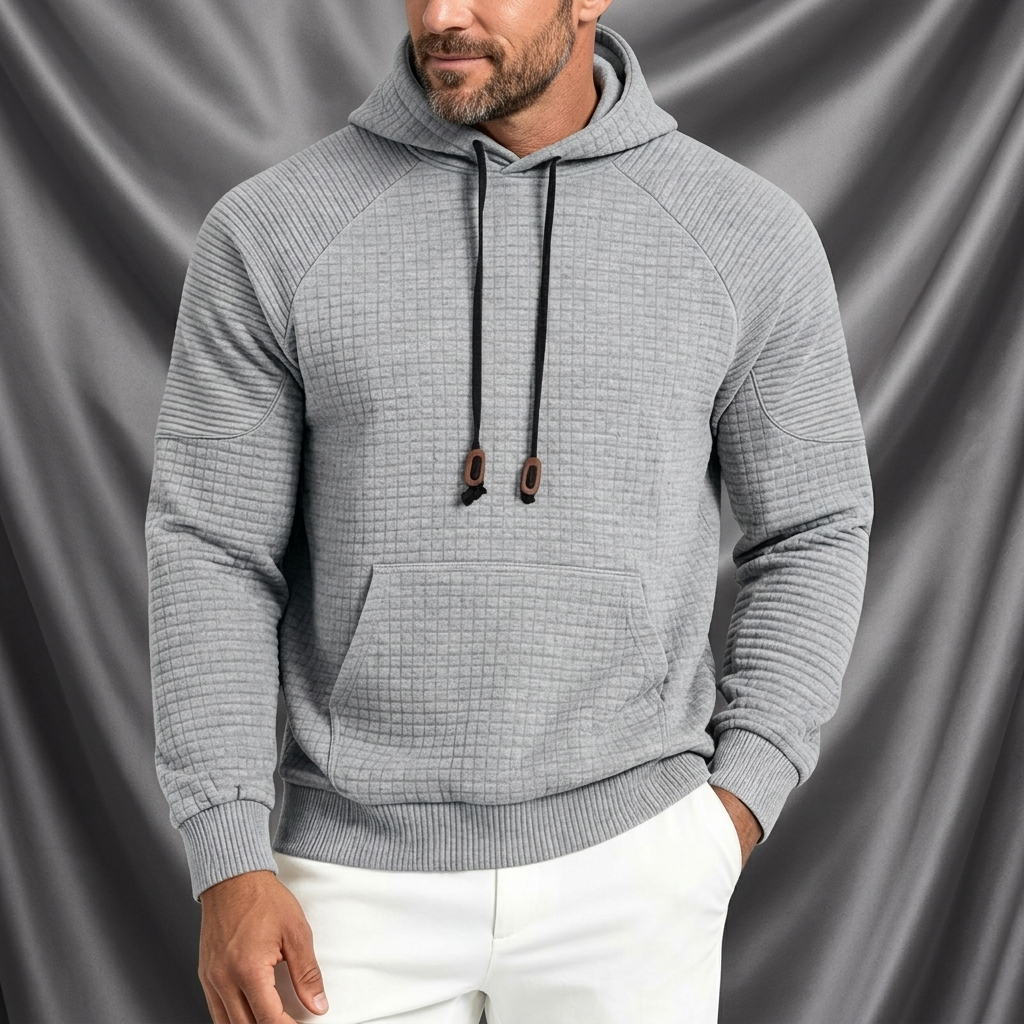 Blake Holloway Waffle Knit Pullover Hoodie