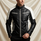 Stryde Speedster Two-Tone Biker Jacket