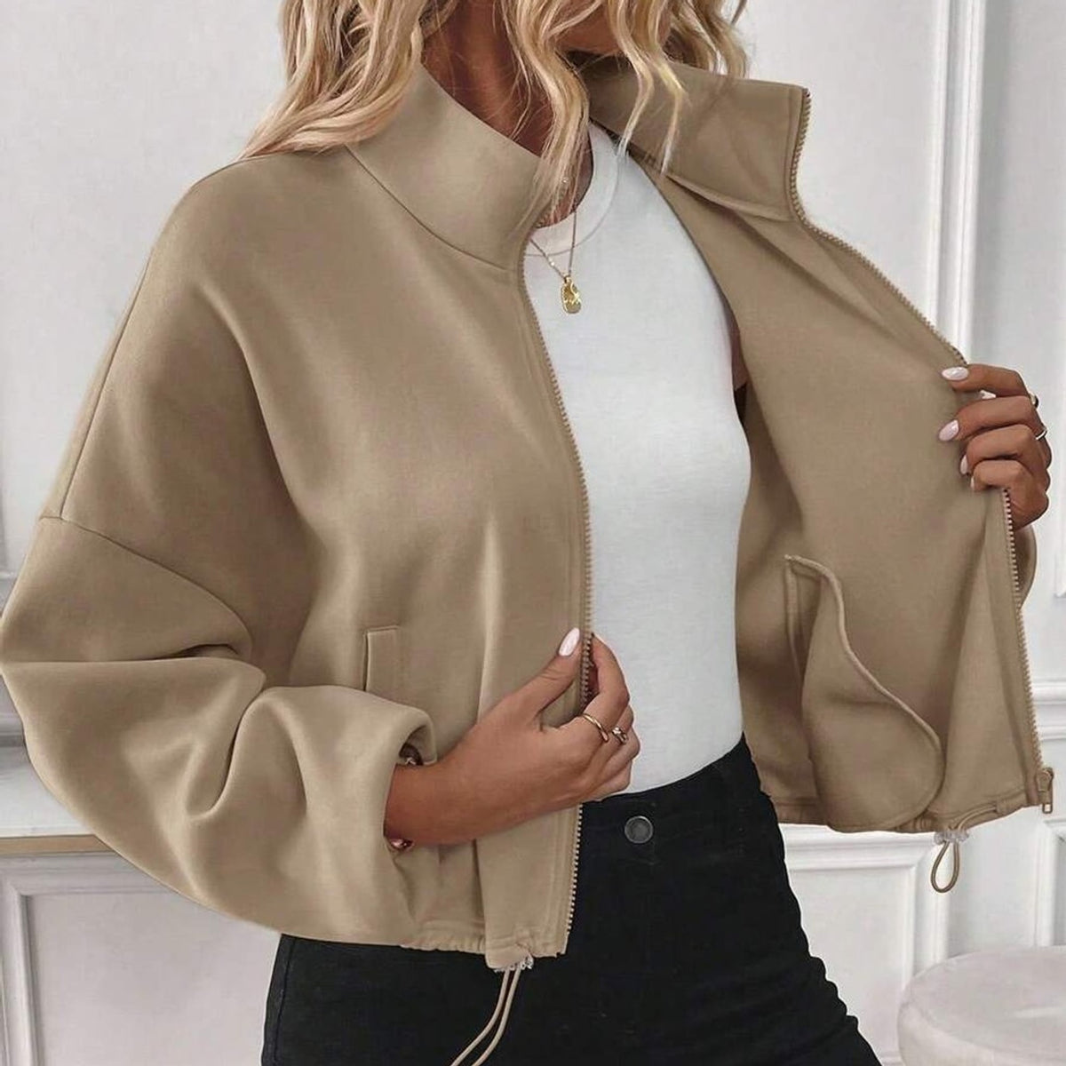 Léa Athleisure Fleece Zip-Up