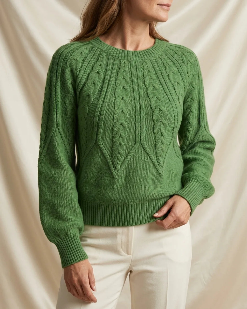 Avéra Luxe Knit Crewneck Top