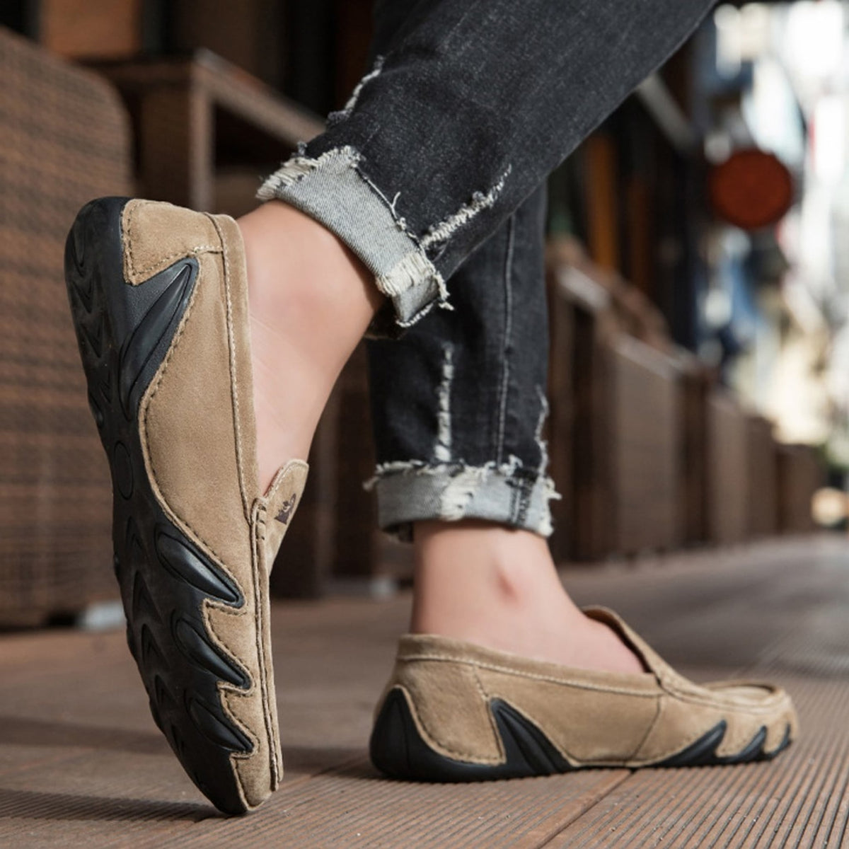 Hendrix Classic Moccasin Slip-On Loafers