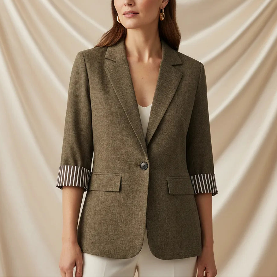Léa Women's Chic Business Casual Blazer Jacket