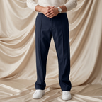 Clifford Relaxed Straight-Leg Formal Joggers