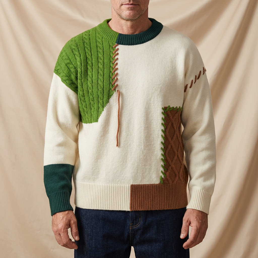Clifford Artisan Stitched Knit Crewneck