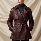 Avéra Fleece Lined Double-Breasted Jacket