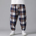 Donovan Plaid Baggy Jogger Pants