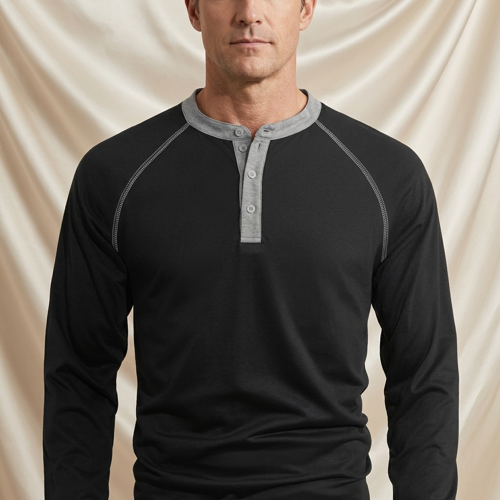 Blake Holloway Vintage Cotton-Blend Henley