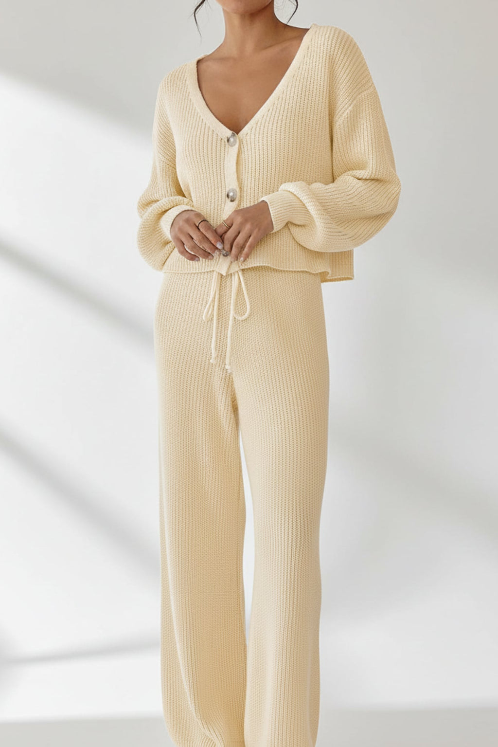 Léa Women's Winter Knit Co-Ord Set